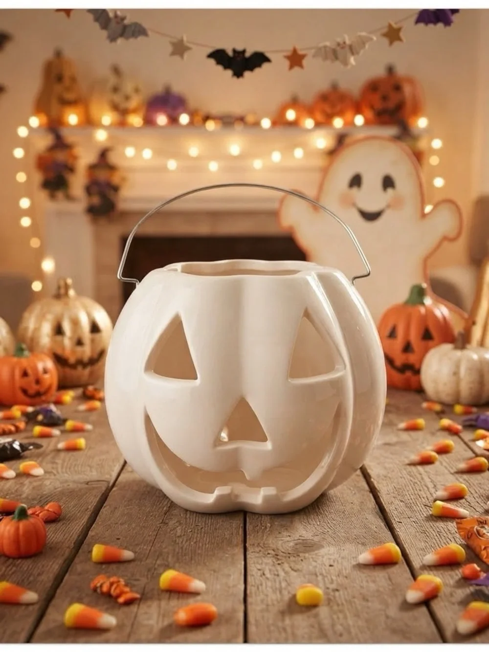 White Jack-o’-lantern